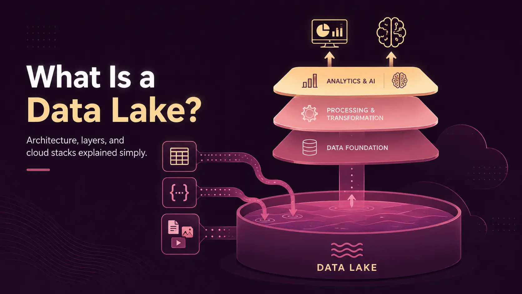 What is a Data Lake? Architecture, Layers, and Cloud Stacks