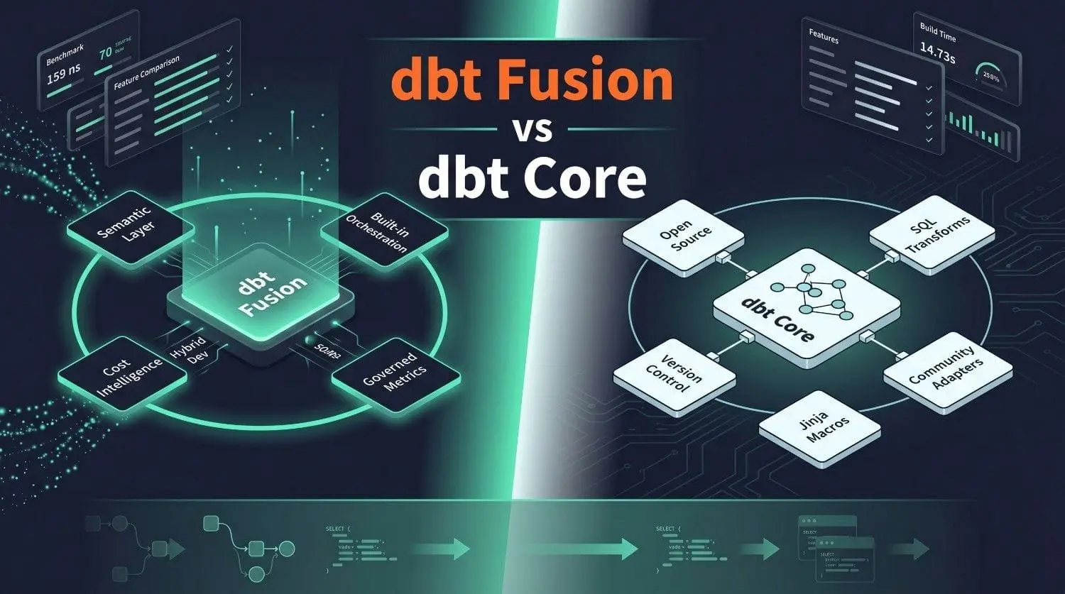 dbt Fusion vs dbt Core: A Complete, No-BS Comparison for Modern Data Teams (2025)